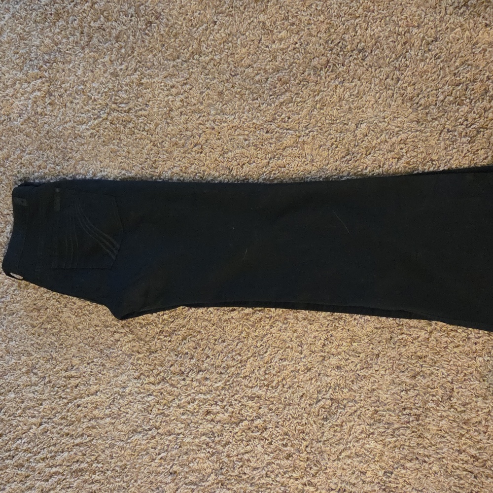 7 For All Mankind Black Denim Pants